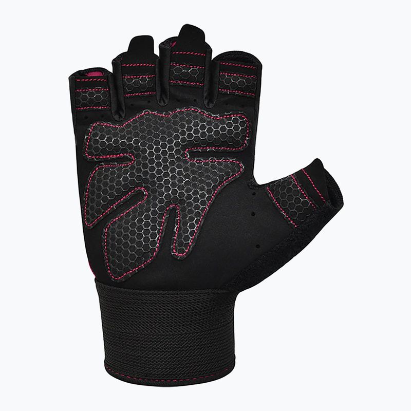 RDX Gym Workout Gloves W1 pink 3