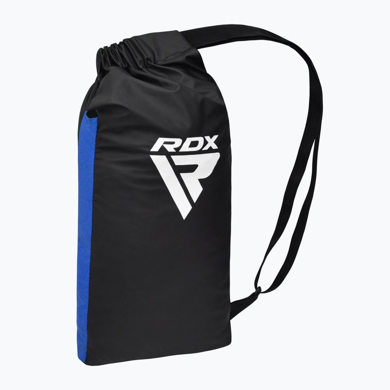 RDX Apex Sparring Training Boxing Gloves Hook & Loop blue 9