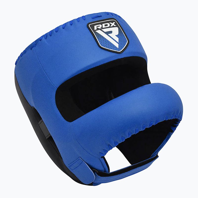 RDX Apex Boxing Helmet Head Gear With Nose Protection Bar blue 2