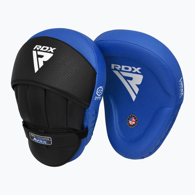 RDX Apex Curved Training Boxing Pads blue 2