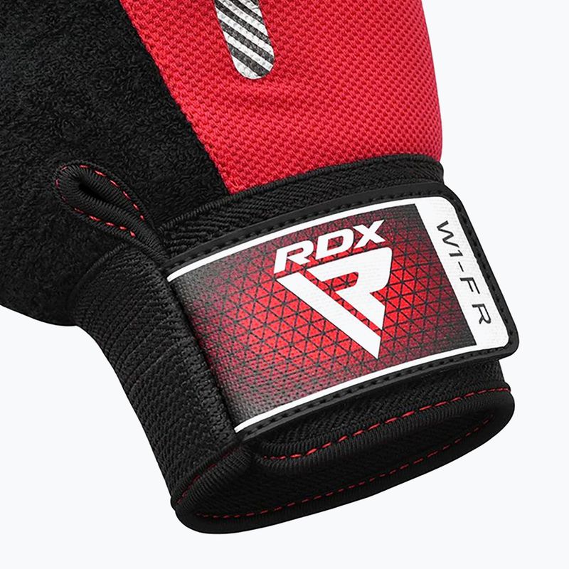 RDX W1F Full Finger training gloves red 4