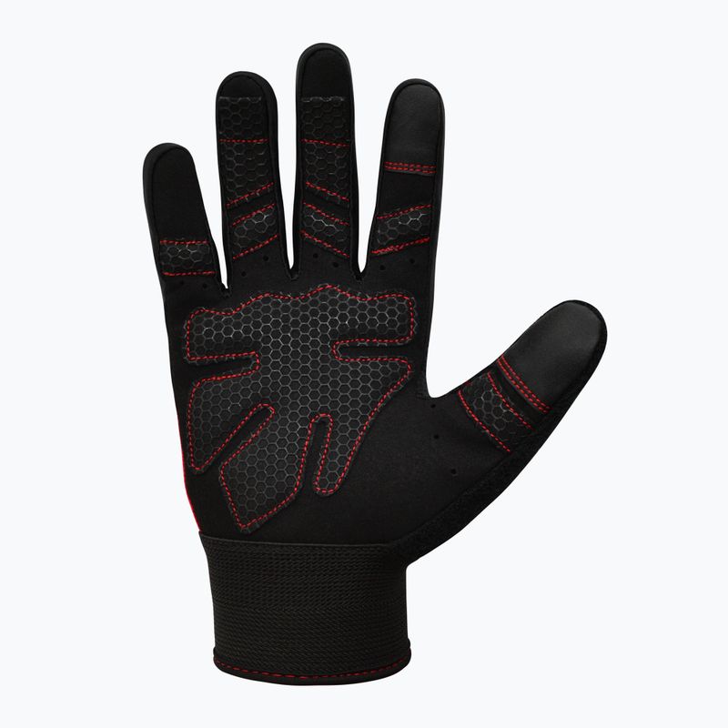 RDX W1F Full Finger training gloves red 6