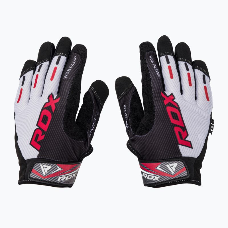 RDX Sublimation F43 training gloves black and white WGS-F43WP 3