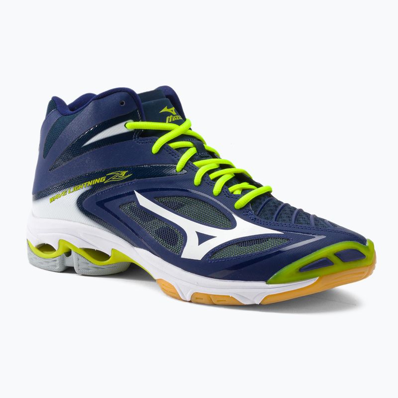 Men's volleyball shoes Mizuno Wave Lightning Z3 Mid blue V1GA170571