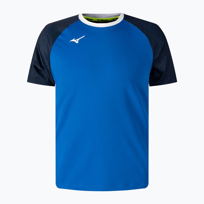 Men's Mizuno Premium High-Kyu match shirt blue V2EA700222