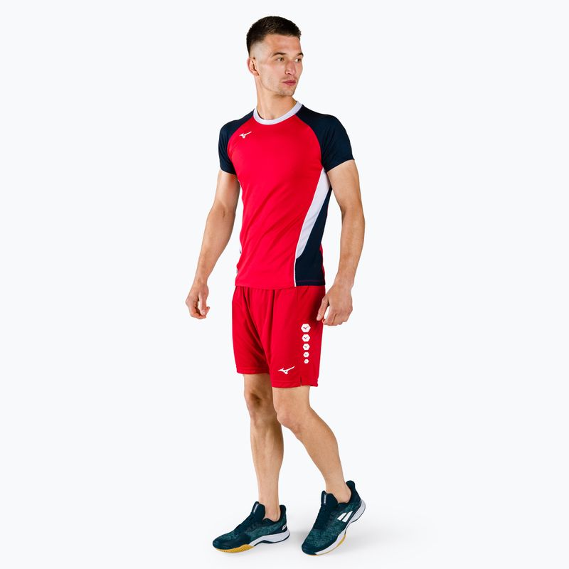 Men's Mizuno Premium High-Kyu match shirt red V2EA700262 2