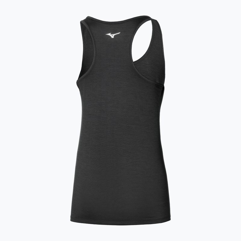 Women's running tank top Mizuno Impulse Core Tank black 2