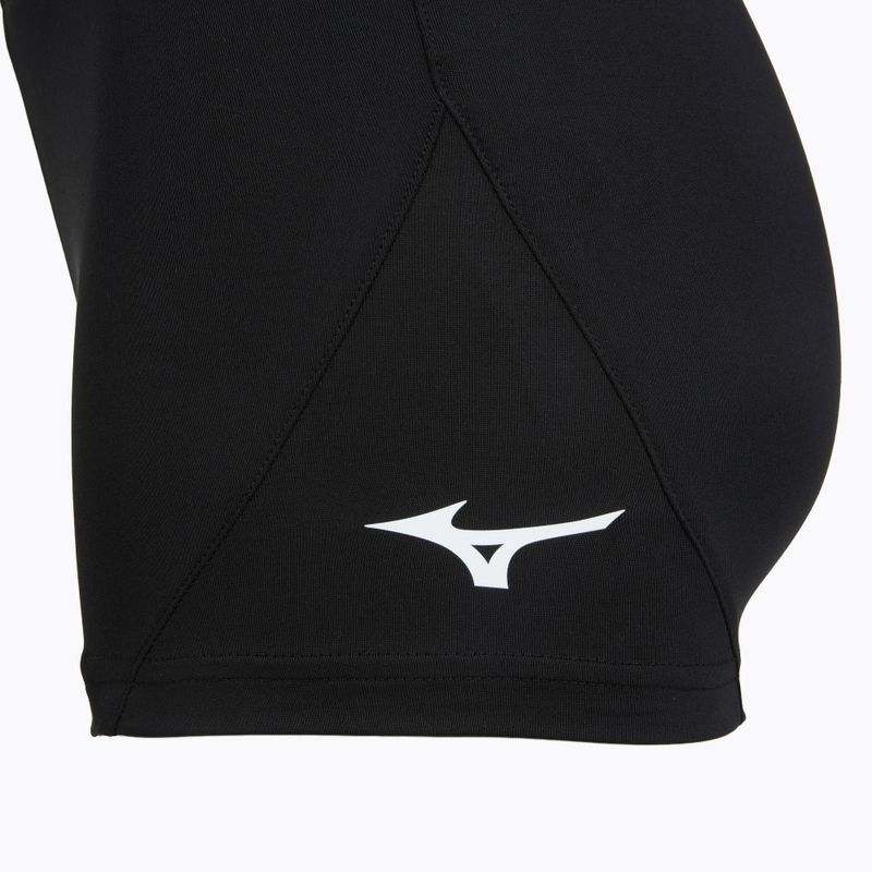 Women's training shorts Mizuno Myou black/black 4