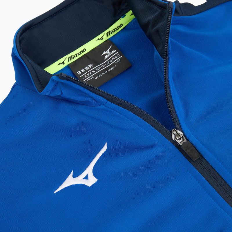 Children's training sweatshirt Mizuno Knitted Track royal 4