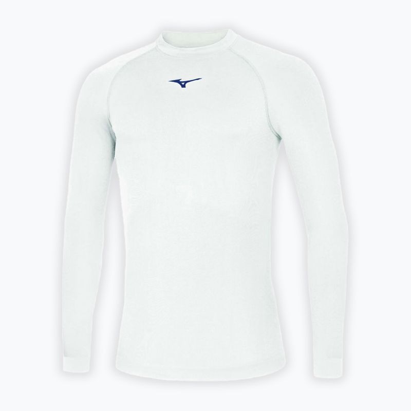 Men's running longsleeve Mizuno Uni Core white/ navy