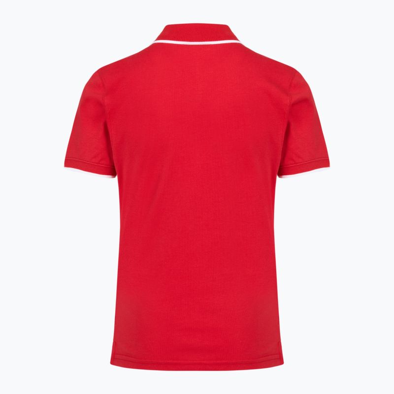 Children's T-shirt Mizuno Polo red/white 2