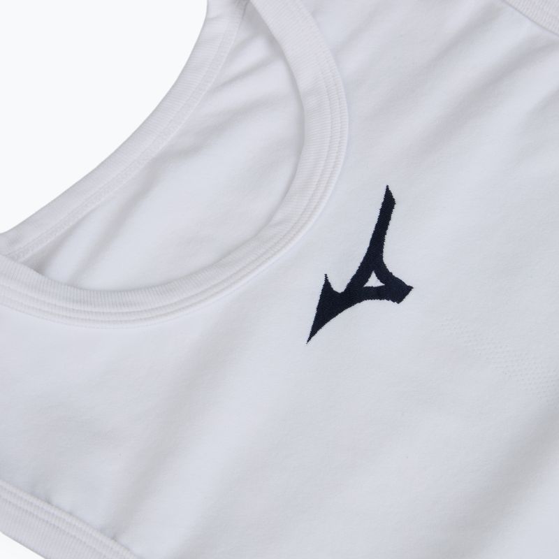 Men's running shirt Mizuno Core Underwear Sleeveless white/navy 3