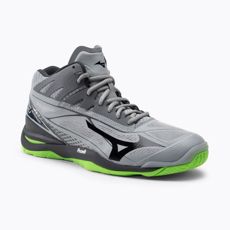 Men's volleyball shoes Mizuno Wave Mirage 2.1 Mid green X1GA187037