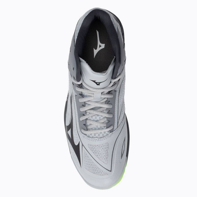 Men's volleyball shoes Mizuno Wave Mirage 2.1 Mid green X1GA187037 6