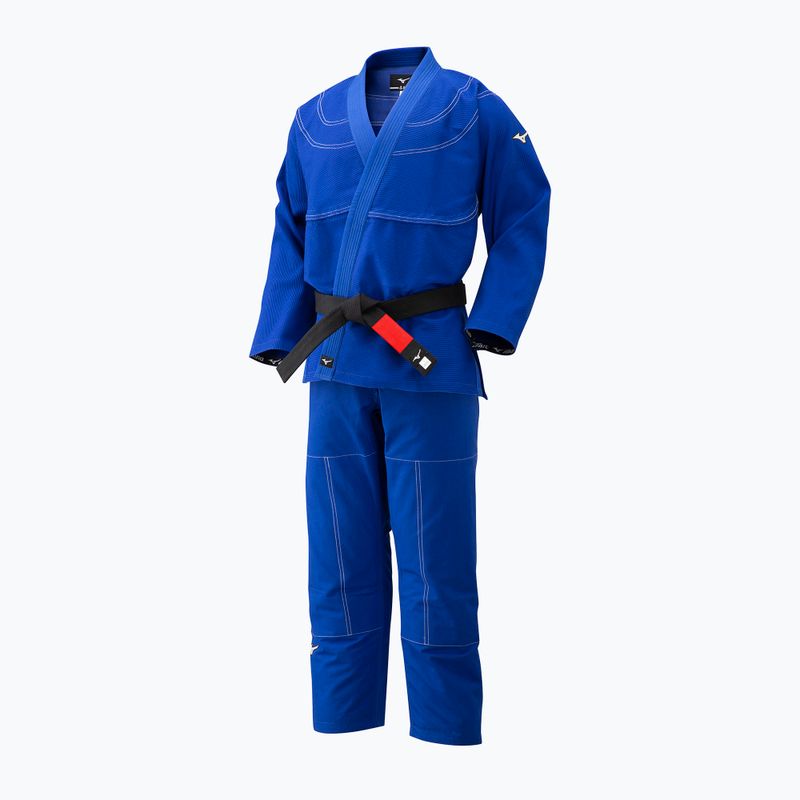 GI for Brazilian jiu-jitsu Mizuno Jiu-Jitsu navy blue 22GG8BJJ27270