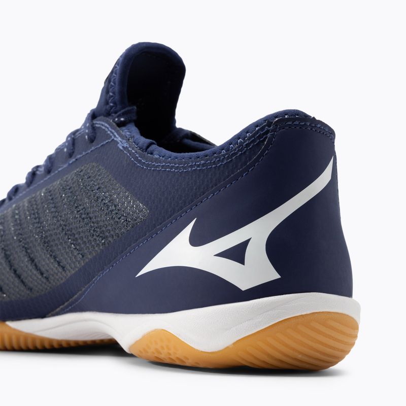Mizuno Rebula Sala Elite IN men's football boots navy blue Q1GA202001 8