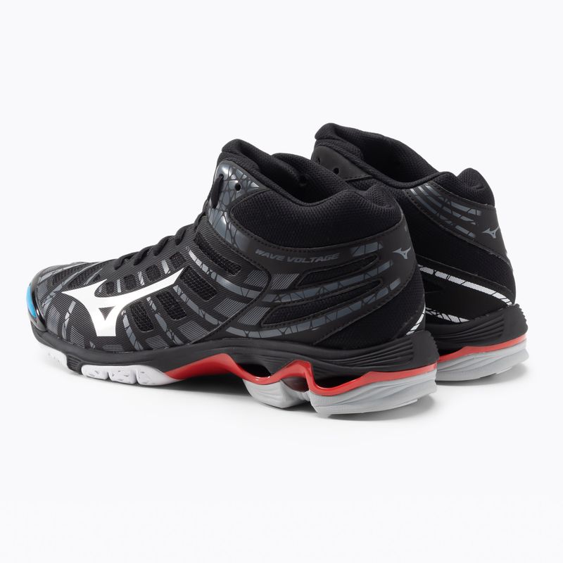 Men's volleyball shoes Mizuno Wave Voltage Mid black V1GA196545 3