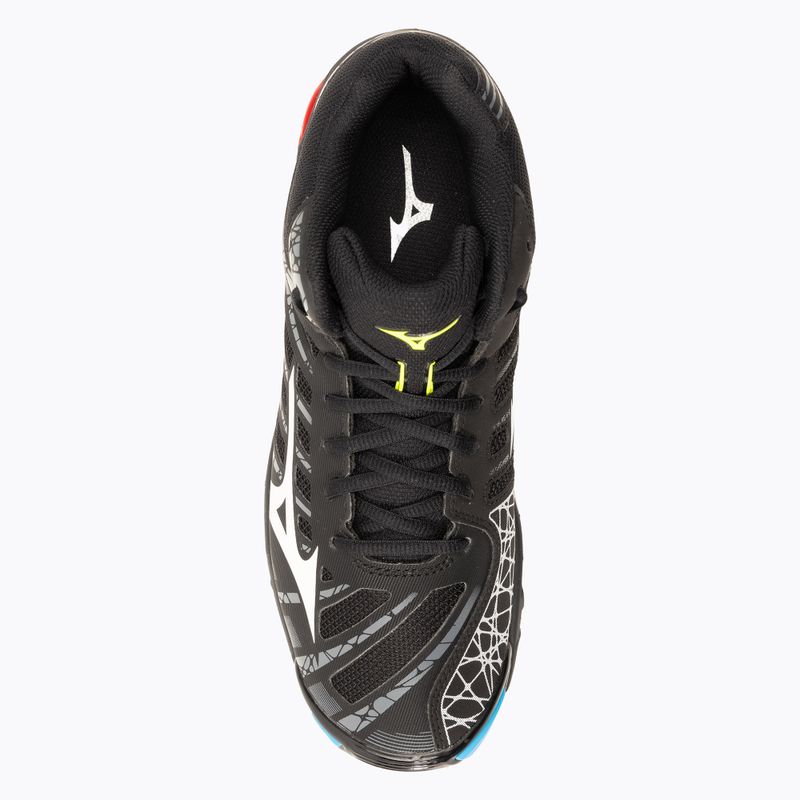 Men's volleyball shoes Mizuno Wave Voltage Mid black V1GA196545 6