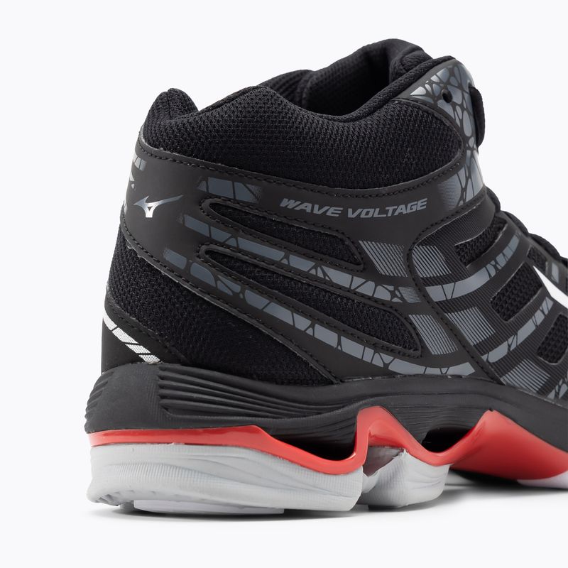 Men's volleyball shoes Mizuno Wave Voltage Mid black V1GA196545 8