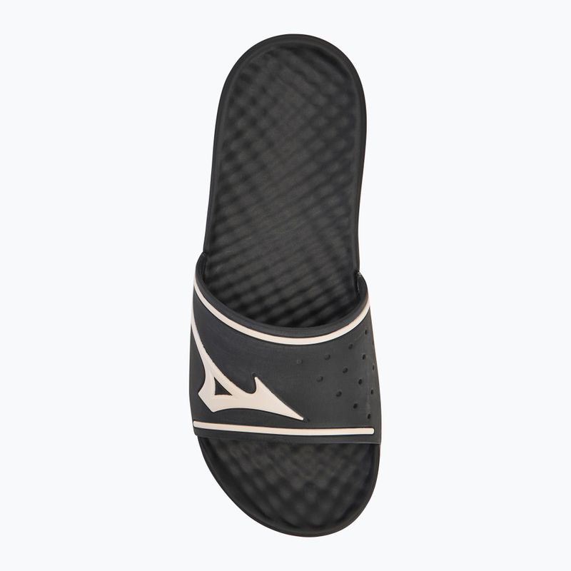 Mizuno Relax Slide black/white slides 5