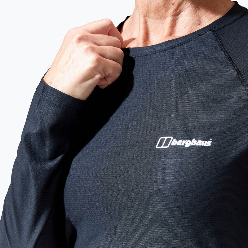 Women's Longsleeve Berghaus 24/7 Basecrew black/black 5