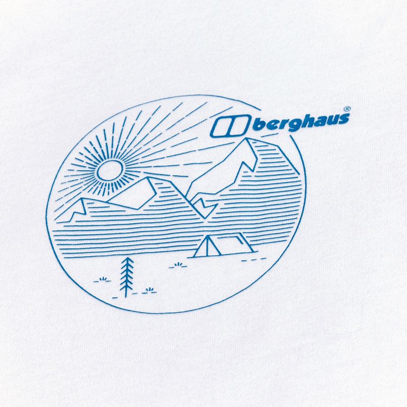 Women's Longsleeve Berghaus Linear Landscape pure white 10