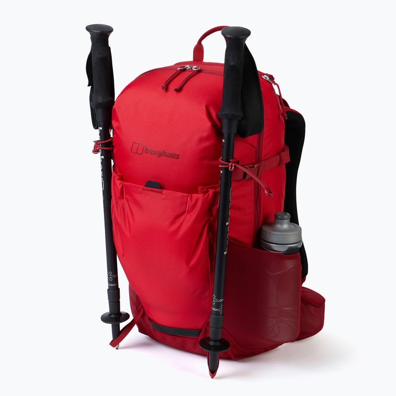 Berghaus Remote Hike 25 l goji berry/red dahlia hiking backpack 9