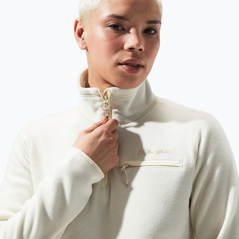 Women's Berghaus Prism 2.0 Micro bone white fleece sweatshirt 4