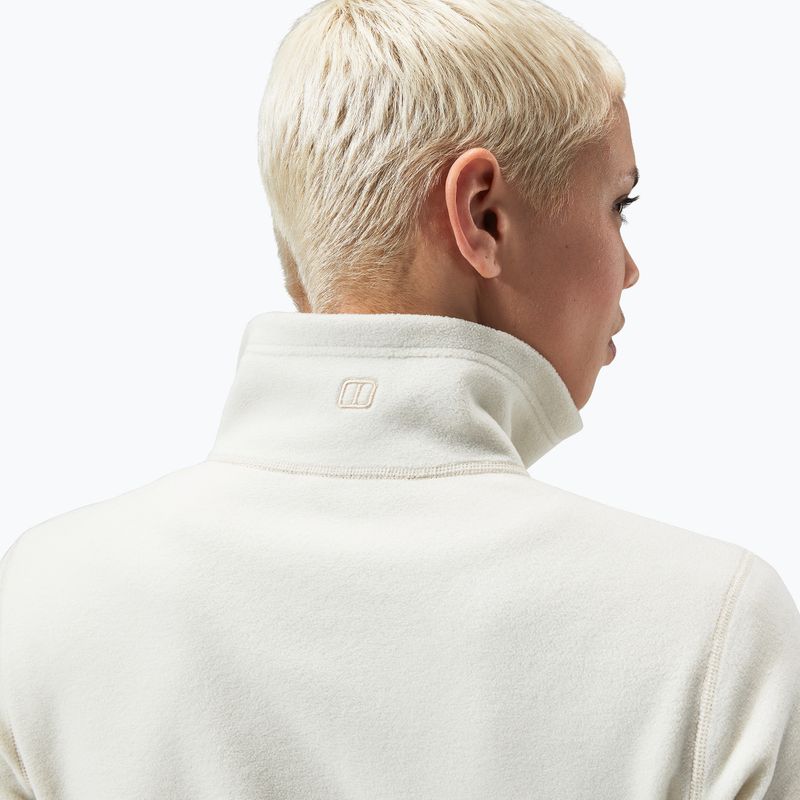 Women's Berghaus Prism 2.0 Micro bone white fleece sweatshirt 5