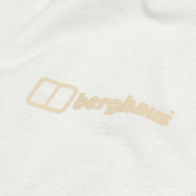 Women's trekking T-shirt Berghaus Relaxed Tech Super Stretch bone white 10