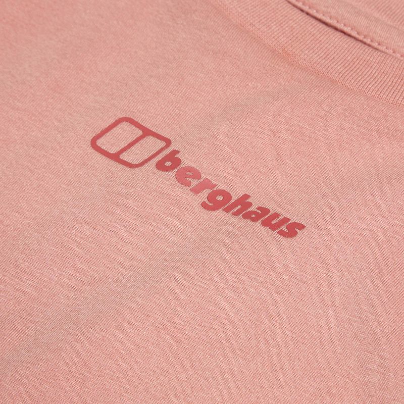 Women's Berghaus Boyfriend Logo T-shirt rose dawn 10