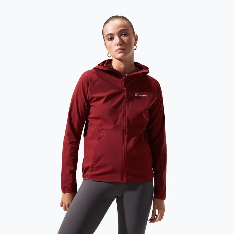 Women's Berghaus Urb Arrina FZ Hooded Urb Syrah Jacket