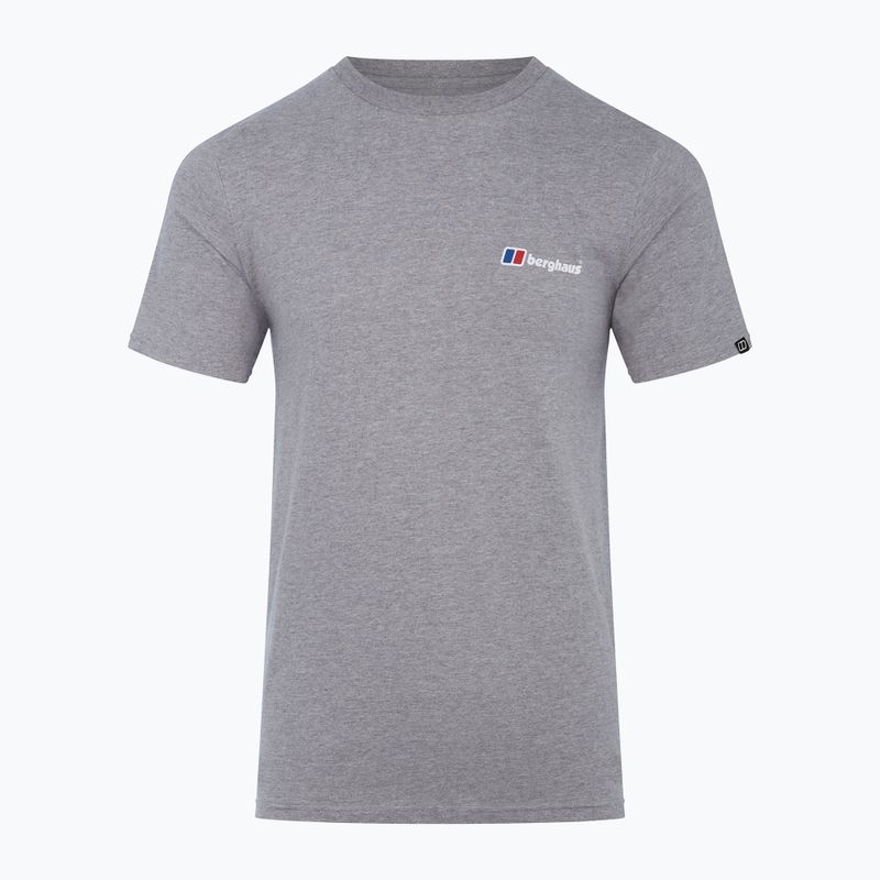 Berghaus men's t-shirt Snowdon SS Tee 2.0 grey marl bci 8