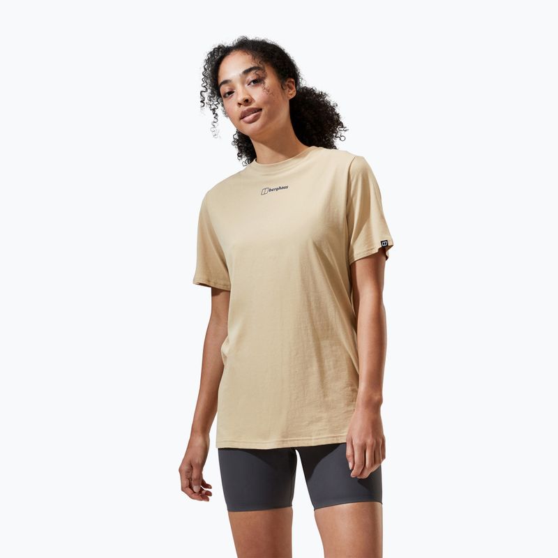 Women's Berghaus Boyfriend Dolomites T-shirt sand dune