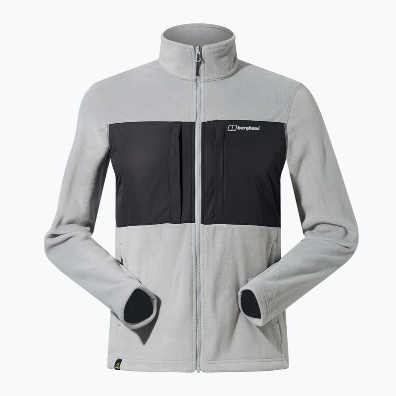 Men's Berghaus Prism Guide IA monument/jet black fleece sweatshirt 10