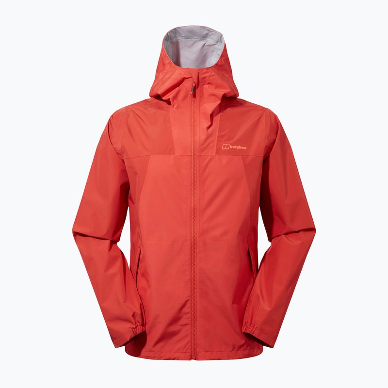 Men's Berghaus Deluge Pro 3.0 apricot flame/apricot spice rain jacket 7