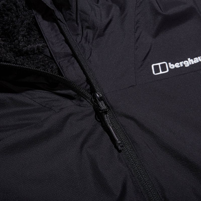 Men's Berghaus Alpha Resist-Air wind jacket black/black 10