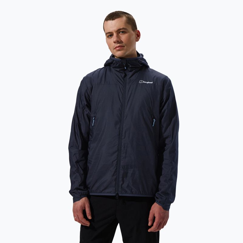 Men's Berghaus Alpha Resist-Air hale navy wind jacket