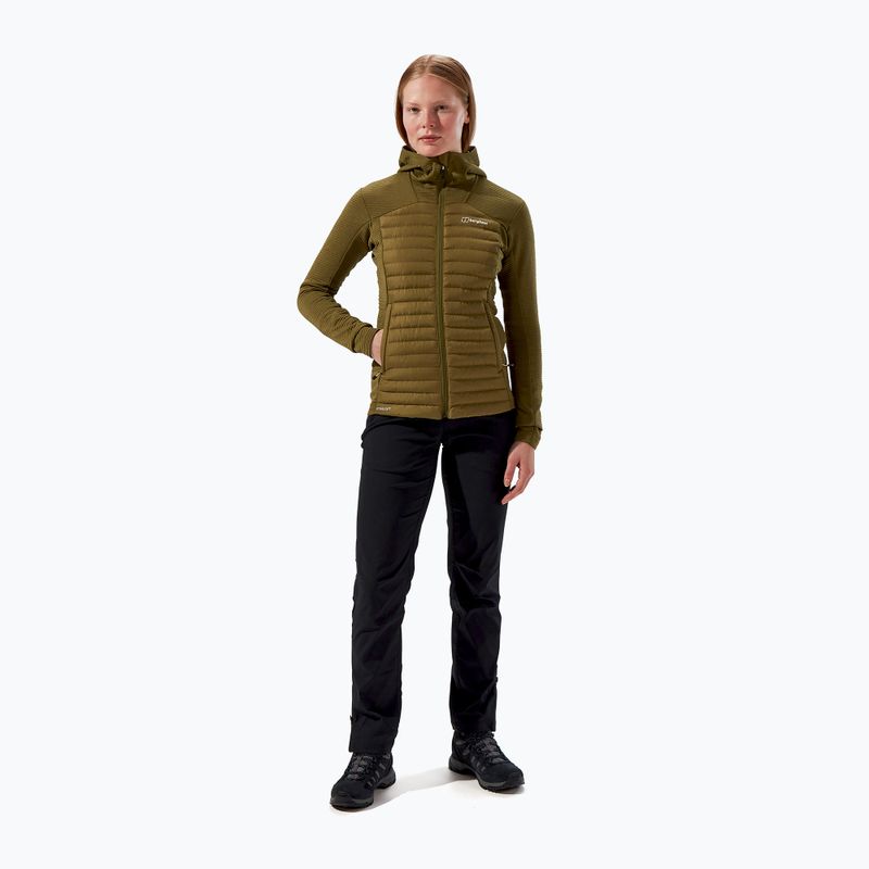 Women's Berghaus Nula Hybrid jacket oak moss 2