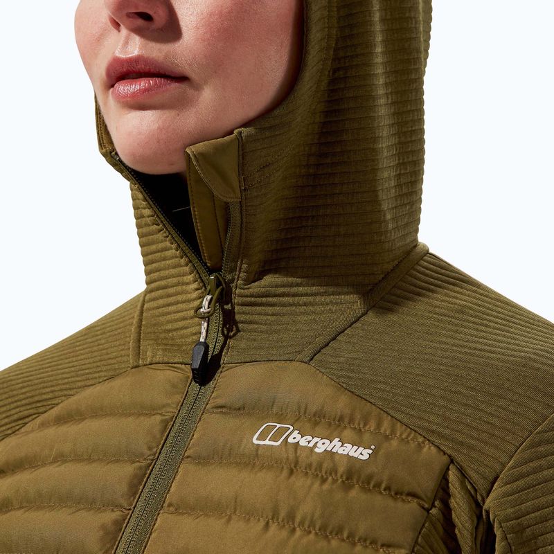Women's Berghaus Nula Hybrid jacket oak moss 4