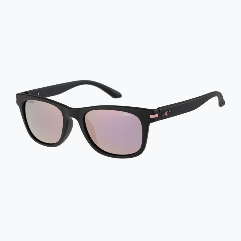 O'Neill ONS 9030-2.0 matte black/pink/pink mirror sunglasses