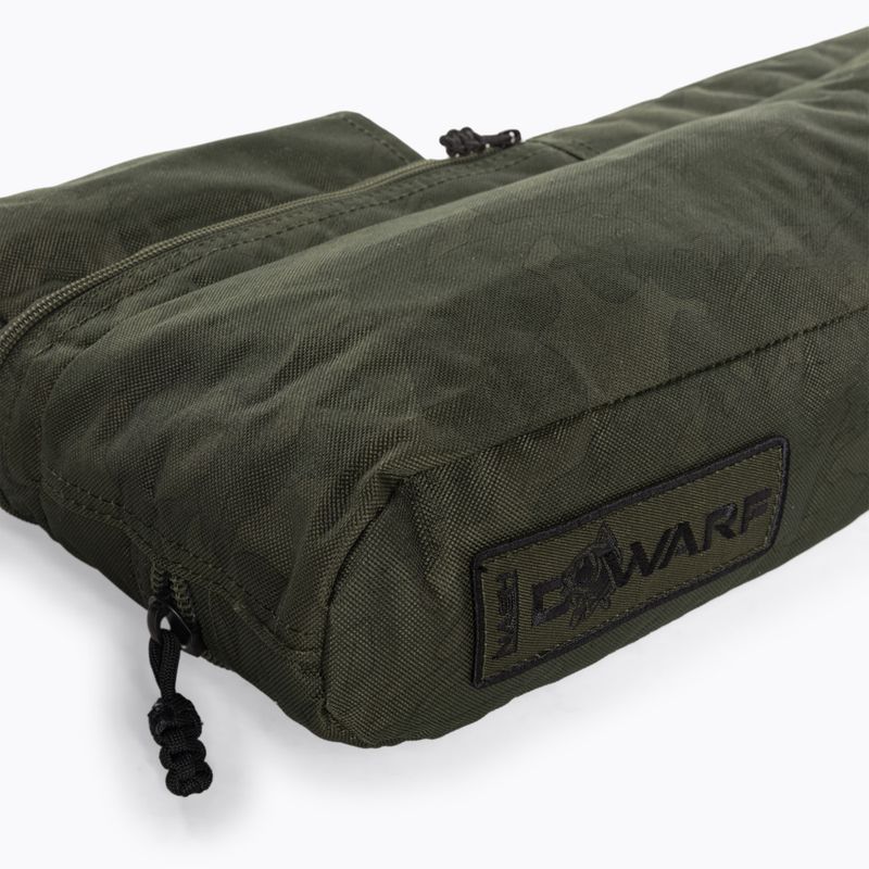 Nash Tackle Dwarf 10ft 3 Rod Skin rod case green T4709 3