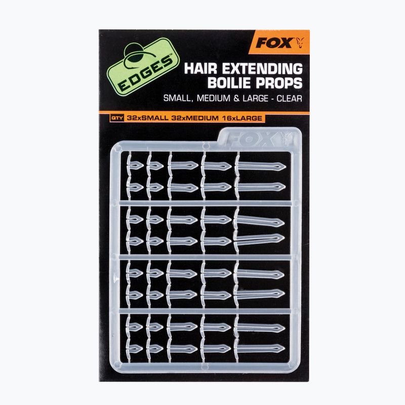Fox International Edges Extender Lure Stops 2 pcs transparent CAC497