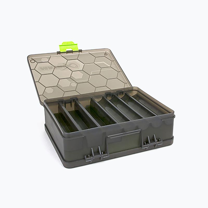 Matrix Double Sided Feeder & Tackle Box organiser black GBX001 2