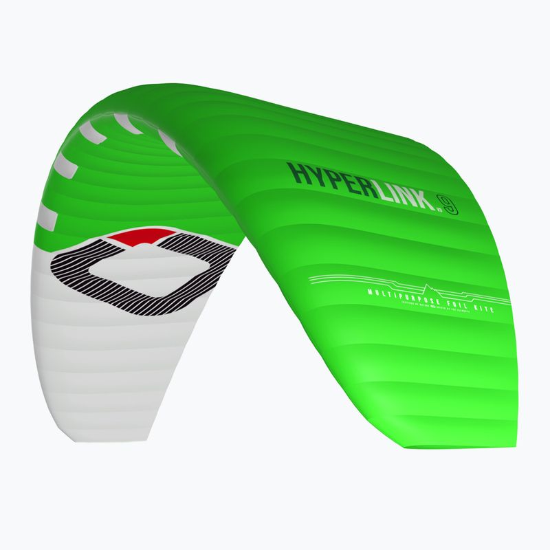 Ozone Hyperlink V3 green kite kitesurfing kite HYV3K11FW