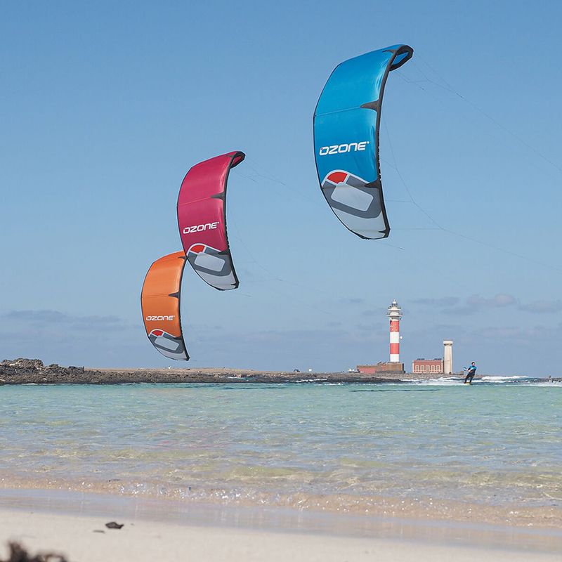Ozone Zephyr V7 kite kite yellow ZV7K17YW 6