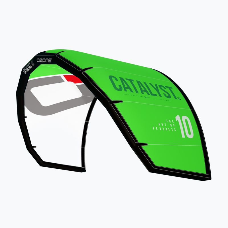 Ozone Catalyst V3 green kite kitesurfing kite CATV3K8FW