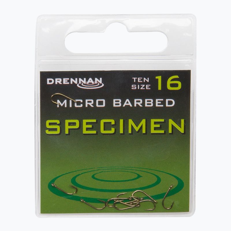 Drennan Specimen silver hooks HESP016