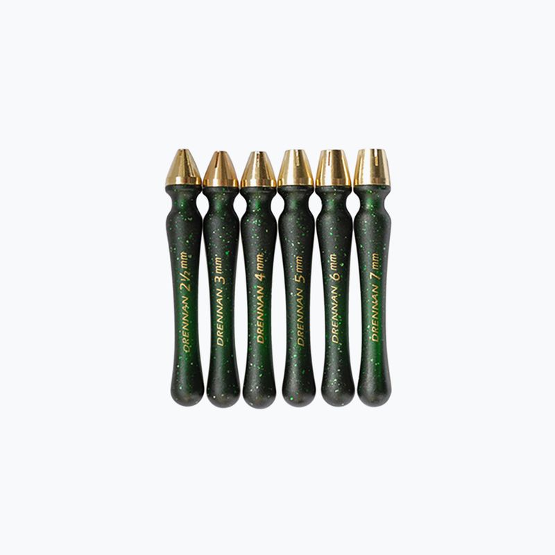 Drennan Brass Head Punches bread punch set of 6 pcs green TABP001