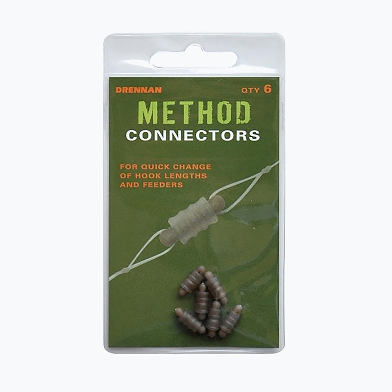 DrennanMethod Connector 6 piece leader connector brown TFFQCC000